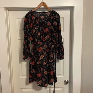 Lane Bryant Fit and Flare Floral Dress